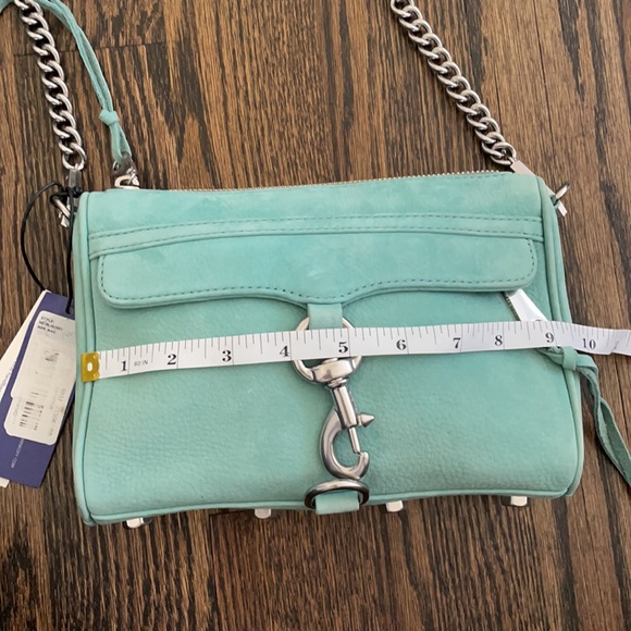 Blue Rebecca Minkoff Edie Flap Shoulder Bag - Picture 3 of 4